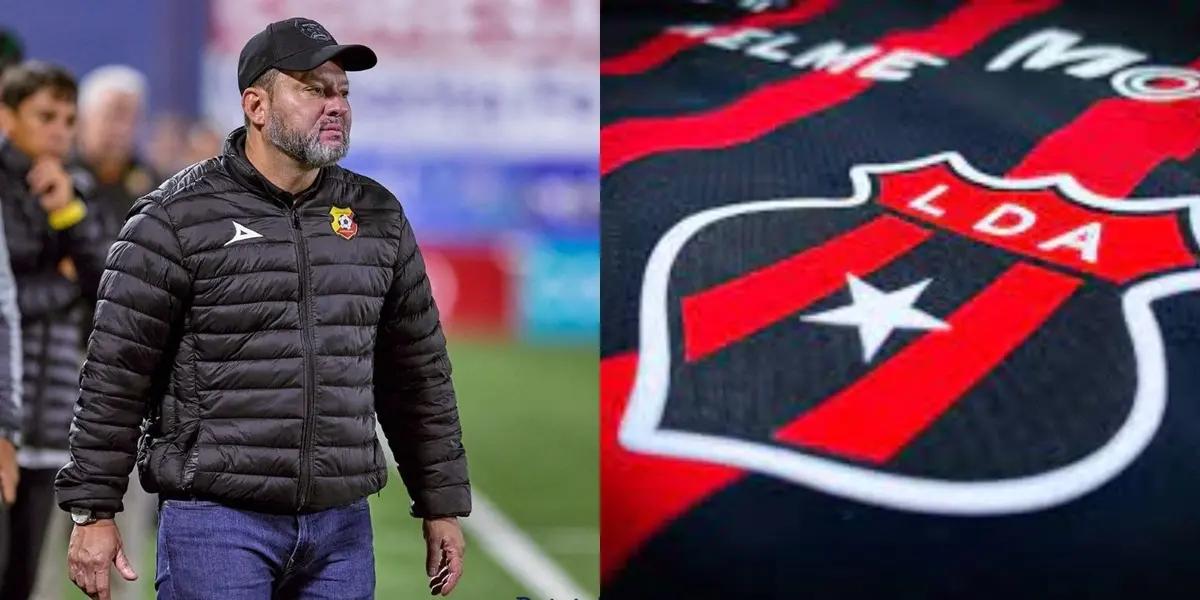 El técnico de los florenses sacó a la luz una noticia que en el bando de Alajuelense se tenían más que guardada