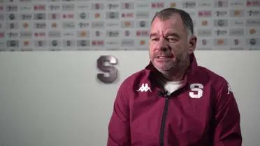 José Luis Herra en una entrevista con Saprissa. Foto: SAP: