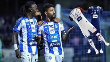 Jugadores del Club Sport Cartaginés celebrando un gol. Foto: La Teja.