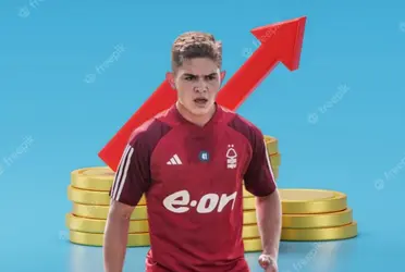 Brandon Aguilera se queda en el Nottingham Forest y su precio de mercado sube de forma considerable.