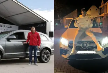 El sobrino del ex morado Try Bennette tiene un carro de lujo.