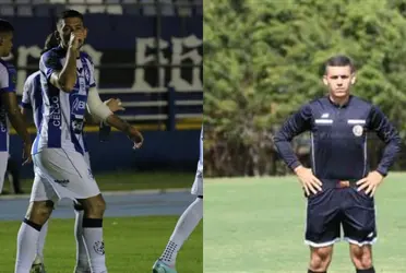 El volante del Cartaginés denunció de forma fuerte al silbatero del juego Josué Ugalde.