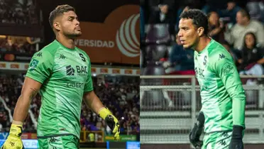 Esteban Alavarado y kevin Chamorro con la camiseta de Saprissa. Foto: Teletica.com.