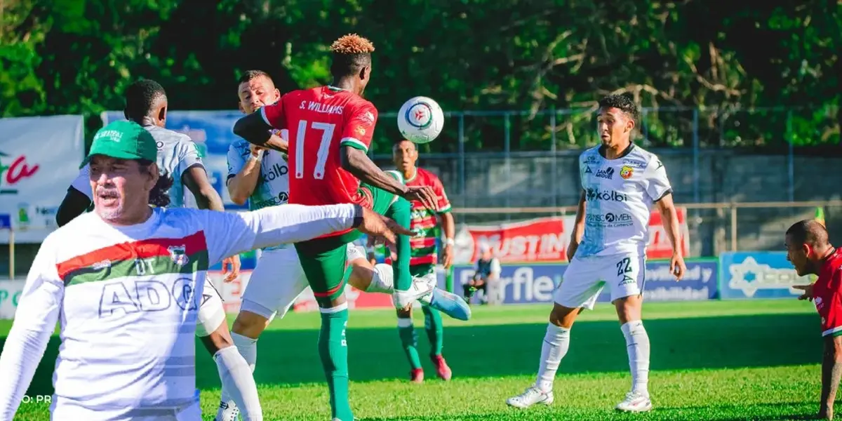 Horacio Esquivel y el partido de la ADG y el Herediano. Foto: ADG.