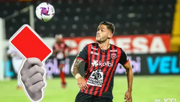 Jonathan Moya jugando con Alajuelense. Foto: LDA.