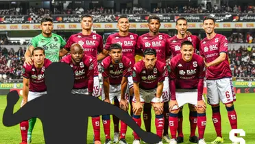 Jugadores del deportivo Saprissa posando para la fotografía inicial. Foto: SAP.