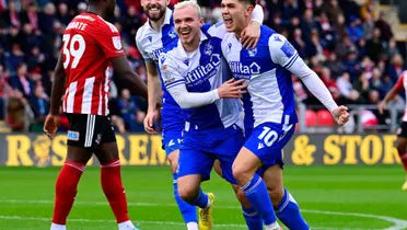 Para el tico fue su segundo gol en la League One        